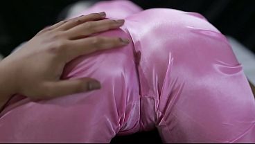 NEWEST INDONESIAN PORN PLAYING WITH CHINDO'S SMOOTH PUSSY UNTIL HER SATIN PANTS GET WET